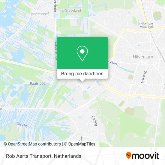 Rob Aarts Transport kaart