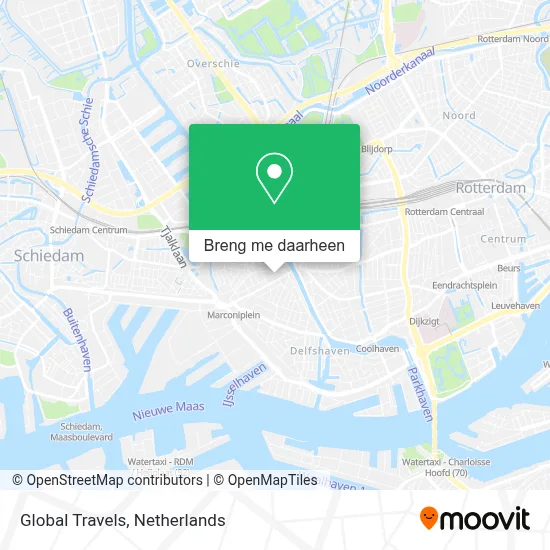 Global Travels kaart