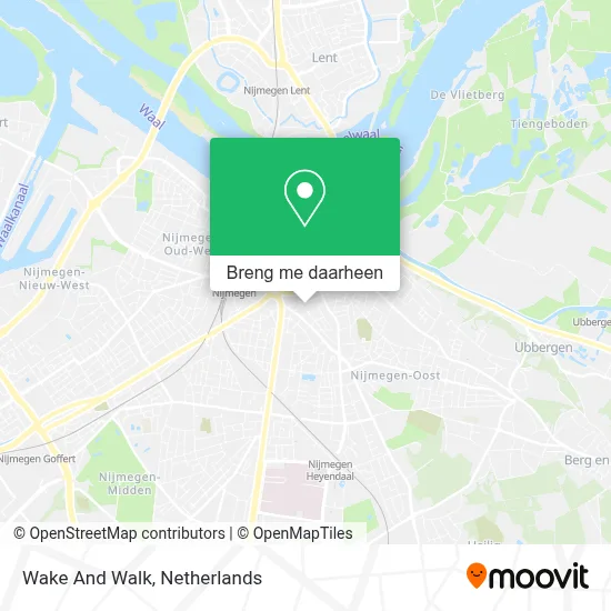 Wake And Walk kaart