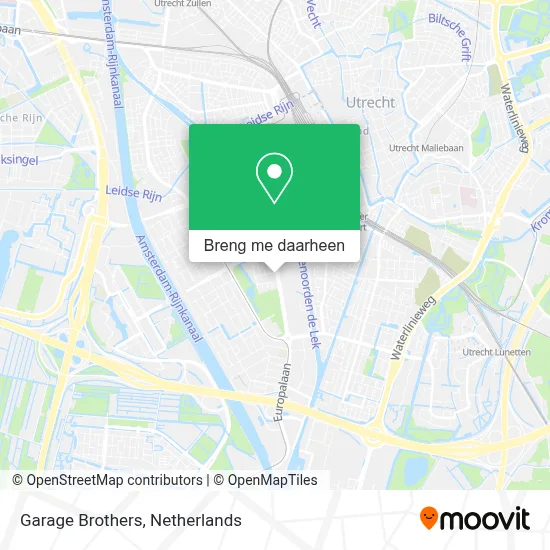 Garage Brothers kaart