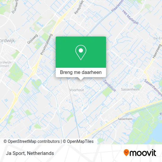Ja Sport kaart