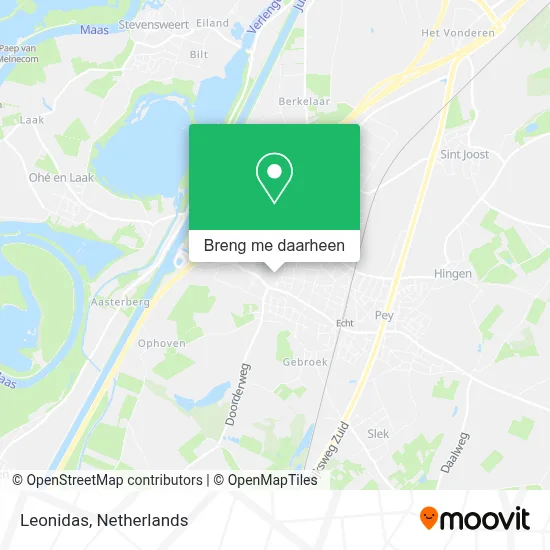 Leonidas kaart