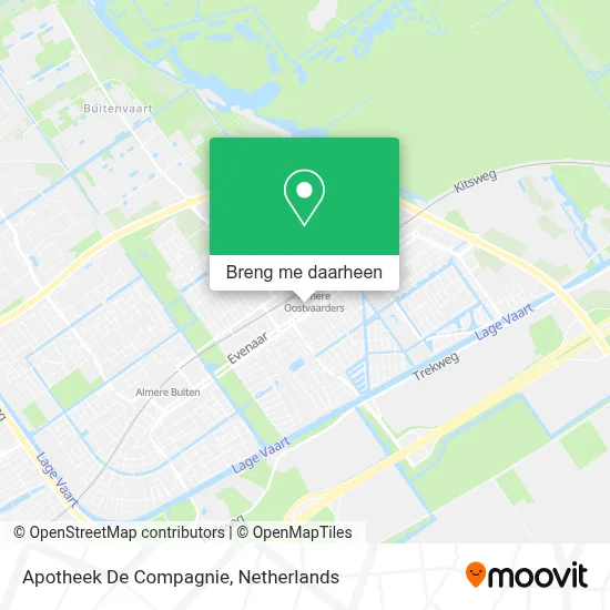 Apotheek De Compagnie kaart