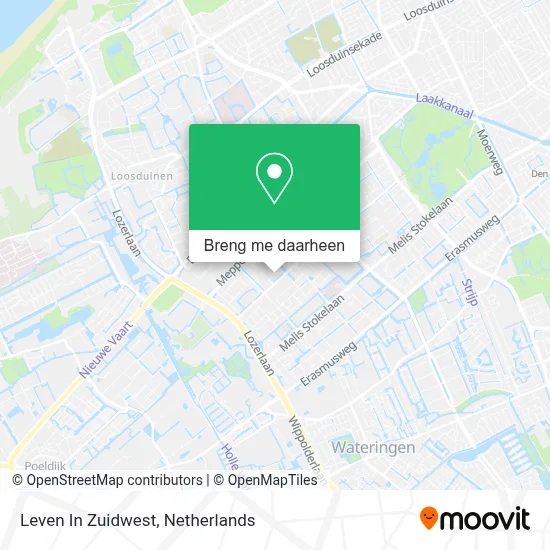 Leven In Zuidwest kaart