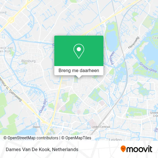 Dames Van De Kook kaart