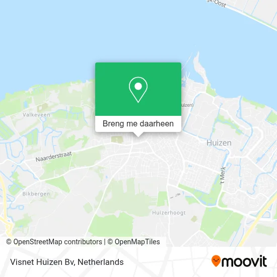 Visnet Huizen Bv kaart