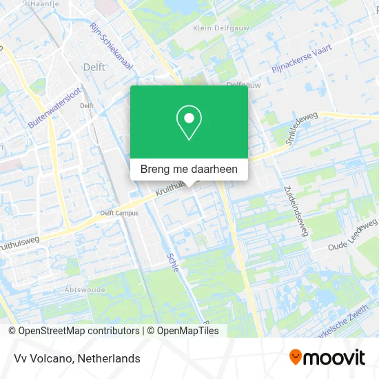 Vv Volcano kaart