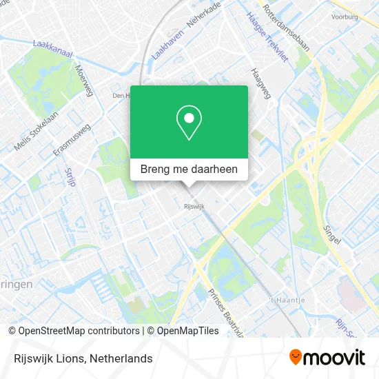 Rijswijk Lions kaart