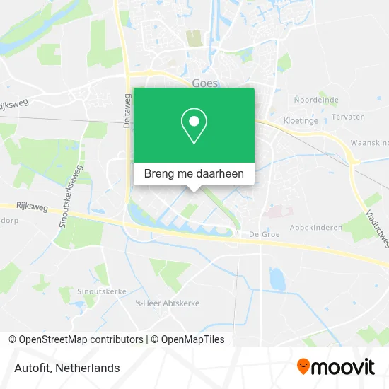 Autofit kaart