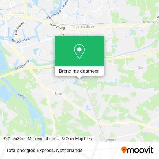 Totalenergies Express kaart