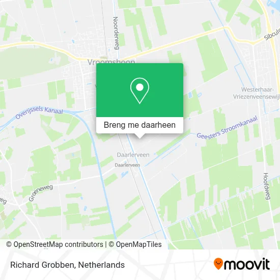 Richard Grobben kaart