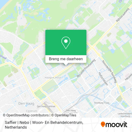 Saffier | Nebo | Woon- En Behandelcentrum kaart