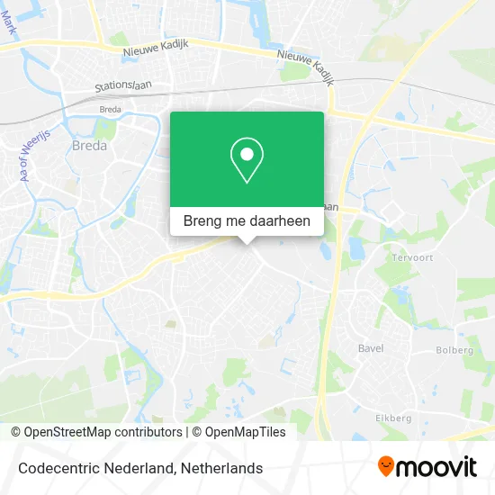 Codecentric Nederland kaart