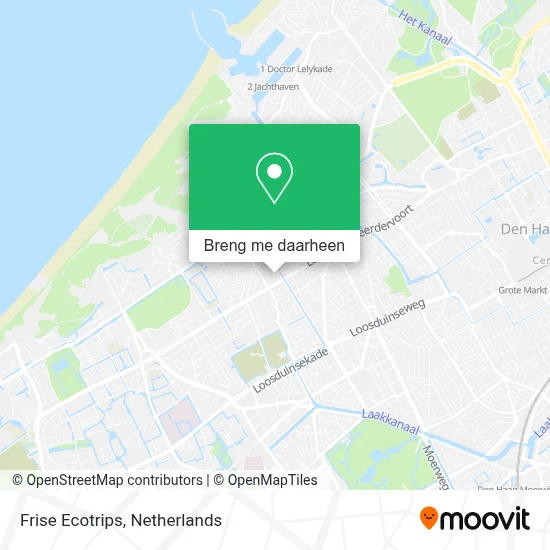 Frise Ecotrips kaart