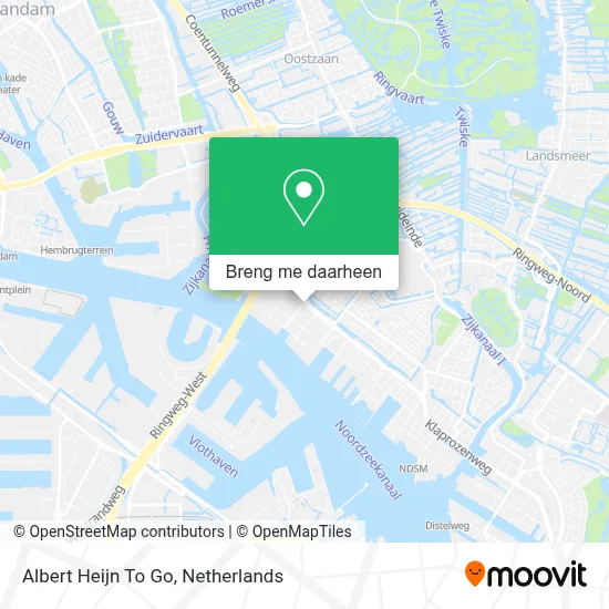 Albert Heijn To Go kaart