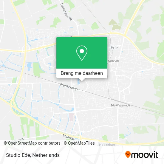 Studio Ede kaart