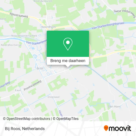 Bij Roos kaart