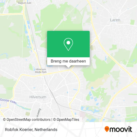 Robfok Koerier kaart