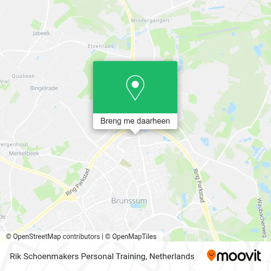 Rik Schoenmakers Personal Training kaart