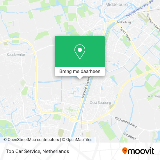 Top Car Service kaart