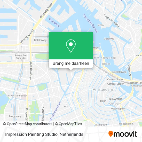 Impression Painting Studio kaart
