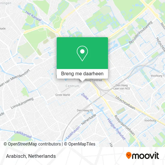 Arabisch kaart