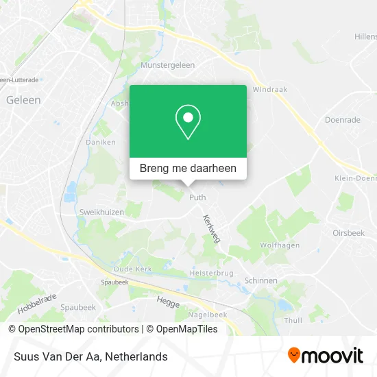 Suus Van Der Aa kaart