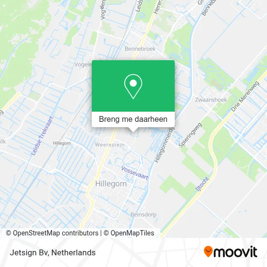 Jetsign Bv kaart