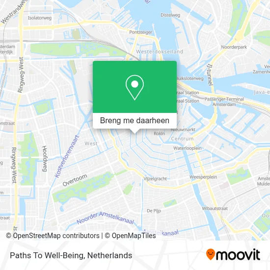 Paths To Well-Being kaart