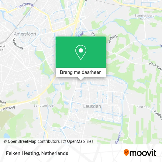 Feiken Heating kaart