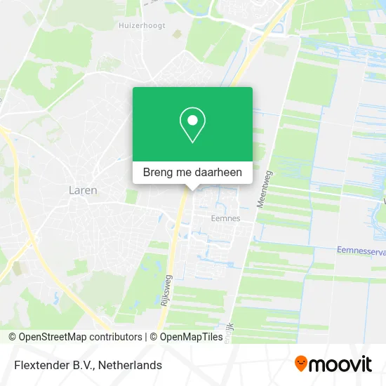 Flextender B.V. kaart