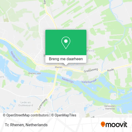 Tc Rhenen kaart