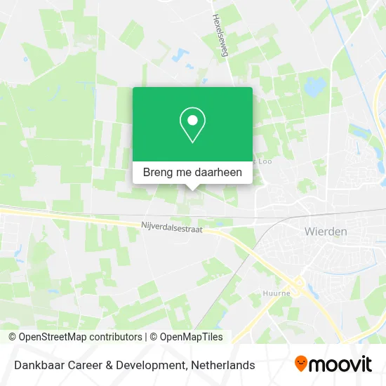 Dankbaar Career & Development kaart