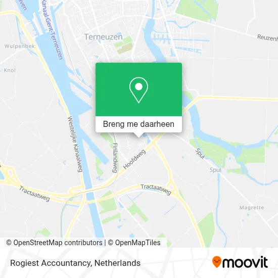 Rogiest Accountancy kaart