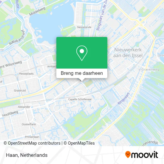 Haan kaart