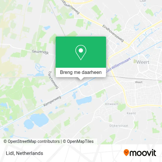 Lidl kaart