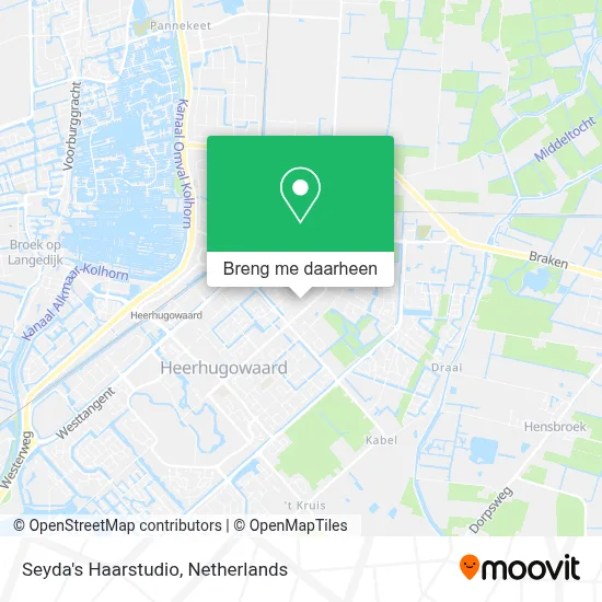 Seyda's Haarstudio kaart