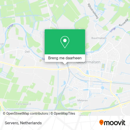Servero kaart
