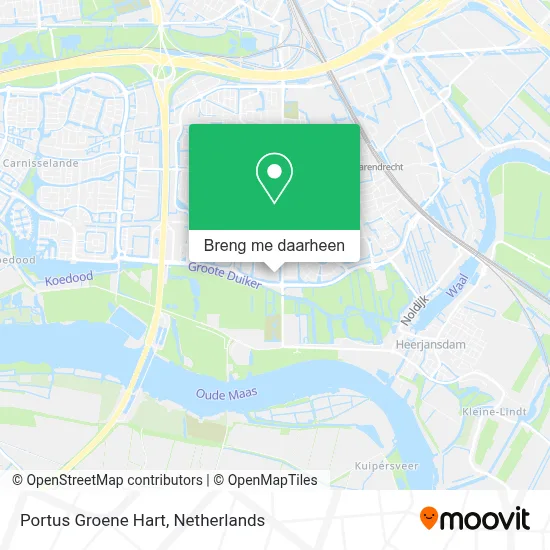 Portus Groene Hart kaart