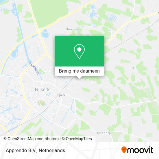 Apprendo B.V. kaart