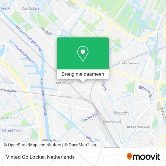 Vinted Go Locker kaart