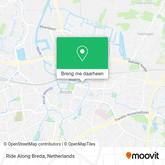 Ride Along Breda kaart