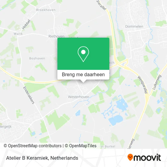 Atelier B Keramiek kaart