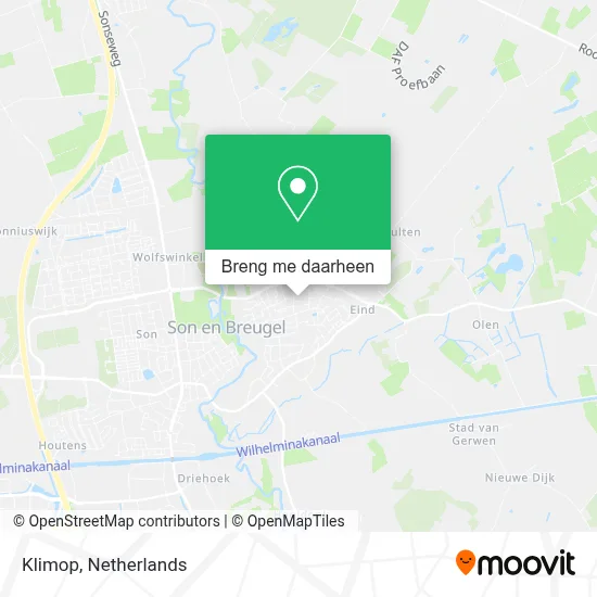 Klimop kaart