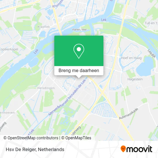 Hsv De Reiger kaart
