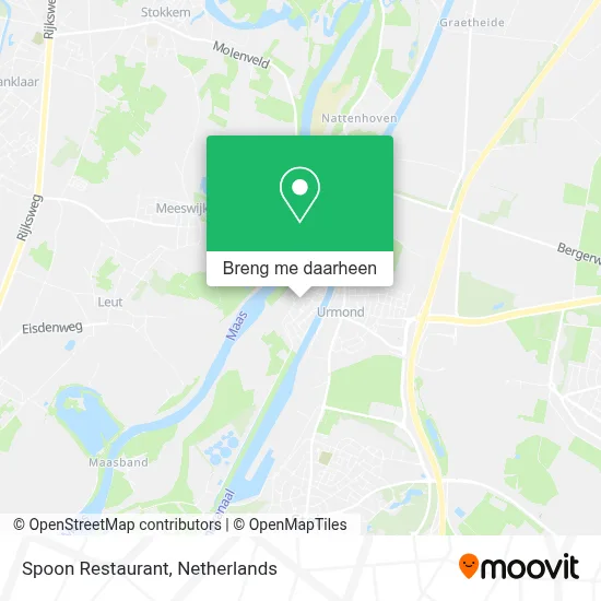 Spoon Restaurant kaart
