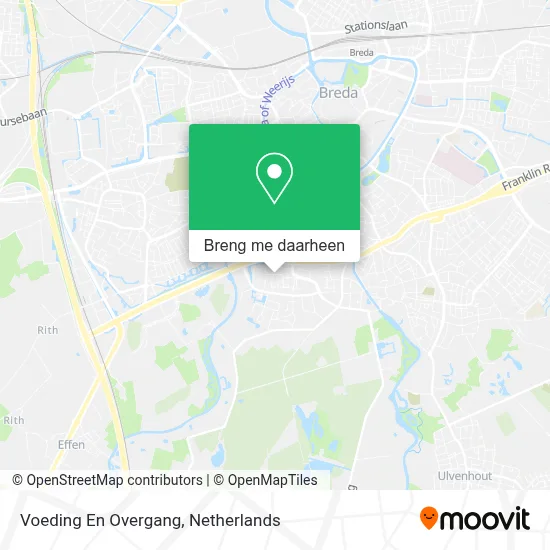 Voeding En Overgang kaart