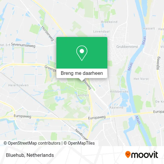 Bluehub kaart