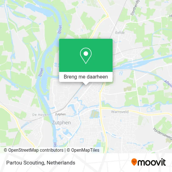 Partou Scouting kaart