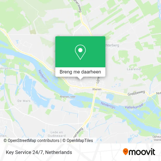 Key Service 24/7 kaart